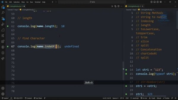 #javascript  String Methods ?? || Let's start with JavaScript || By CarryCoder || Hindi ||