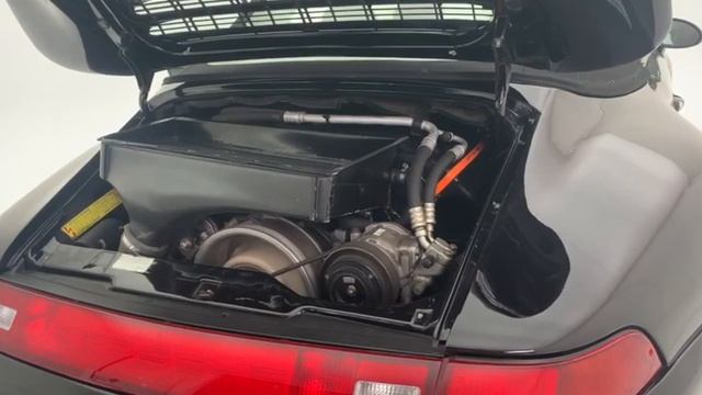 Porsche 993 Turbo Cabrio cold engine start. смотреть онлайн