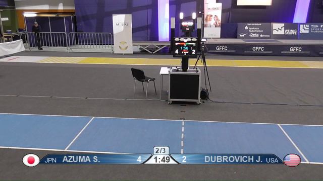 2019 122 T16 02 F F Individual Tauberbischofsheim DE WC BLUE DUBROVICH Jacqueline USA vs AZUMA Sera смотреть онлайн
