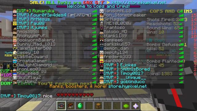 Minecraft - [MiniGames: C&C] - МЫ РАКИ? смотреть онлайн