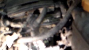 Opel zafira, замена термостата, замена корпуса датчика температуры.