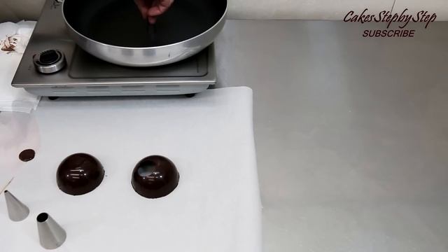 Chocolate Spheres Chocolate Technique HACK  Make At Home By CakesStepbyStep