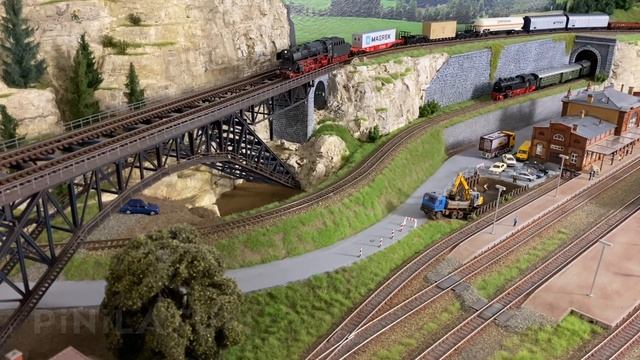 Модели поездов и мини вагонов - Откройте для себя паровые локомотивы и дизельные локомотивы смотреть онлайн