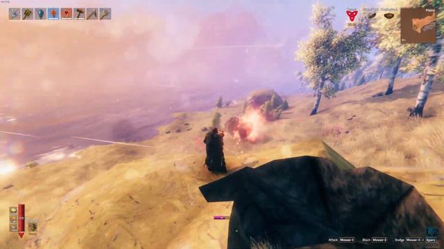 Valheim - Snapshot - Lox Restock - Cooking Lox from up on a Rock смотреть онлайн