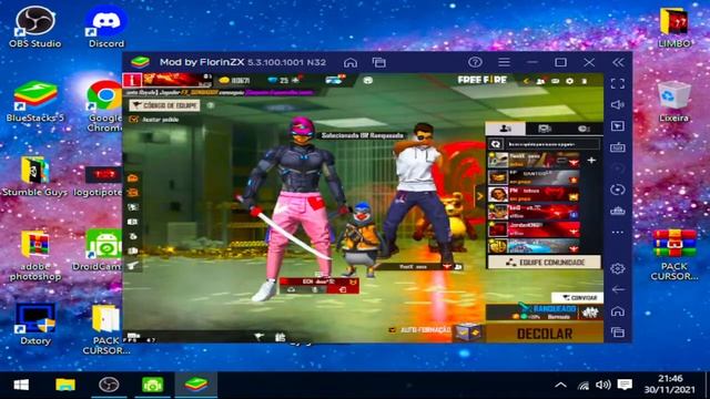 NOVA ATUALIZAÇÃO ? PIOR MIRA DO BLUESTACKS TÁ ON ? PC FRACO ? смотреть онлайн