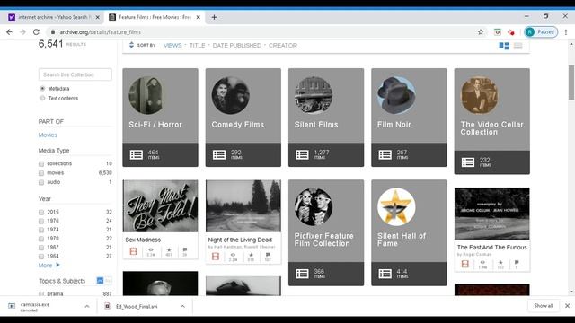 Internet Archive Free Movie Tutorial смотреть онлайн