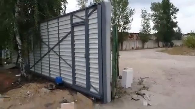 Откатные ворота от компании Welded смотреть онлайн