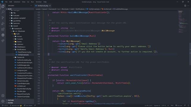 Simple Email Customization | Laravel 8 Tutorials # 36 | Urdu & Hindi смотреть онлайн