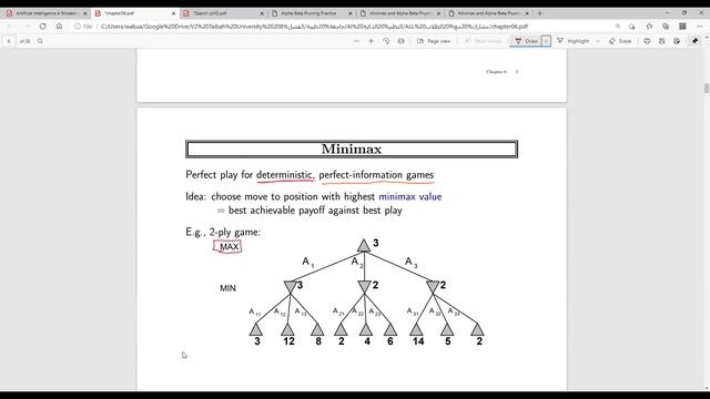 Game Playing Strategy (Min-Max Algorithm) смотреть онлайн