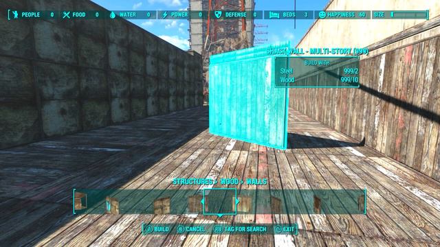 Fallout 4 Abernathy Farm Settlement #2 - Base Building Timelapse - Fallout 4 Settlement Building смотреть онлайн