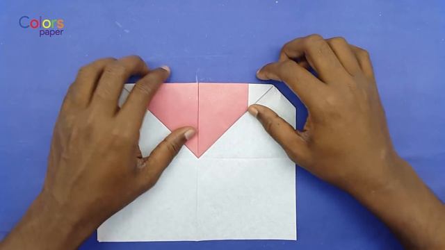 Origami Envelope Heart - Origami Valentine's Day Gift Card Envelope