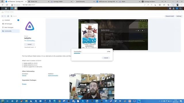 Synology NAS Jellyfin Installation - THE REALLY EASY WAY TO INSTALL IT! смотреть онлайн