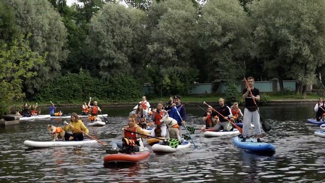 Petshop sup САП прогулка с собаками SUP SURF CAMP смотреть онлайн