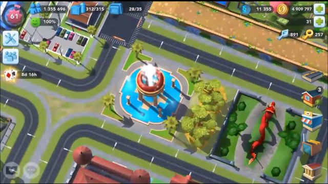 SimCity BuildIt Casino City Parks смотреть онлайн