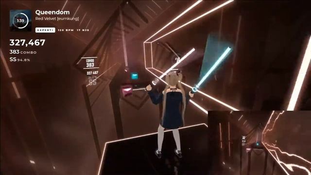 [Beat Saber] Red Velvet - Queendom Expert+ Gameplay смотреть онлайн