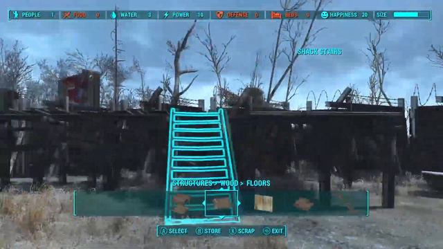 Fallout 4 - Base Building "Red Rocket Outpost" смотреть онлайн