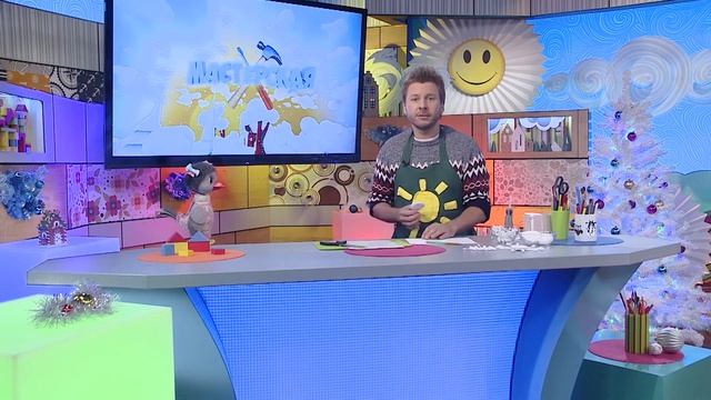 Снежинка своими руками - Новогодние поделки - Мастерская с Каркушей - С добрым утром, малыши! смотреть онлайн