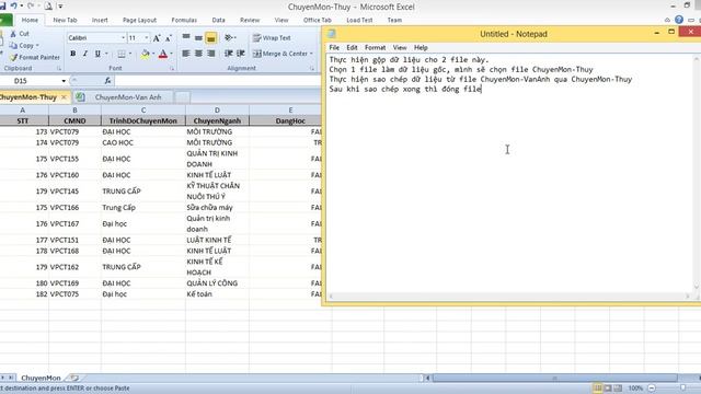 Hướng dẫn chuyển dữ liệu từ Access sang Excel смотреть онлайн