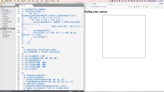 Workshop: Introduction to Canvas and Gamepad API смотреть онлайн
