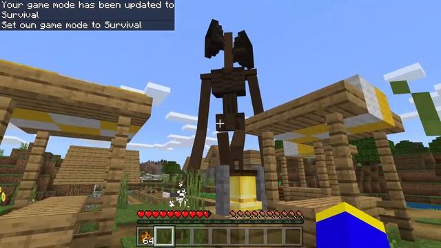 Siren Head Add-on minecraft bedrock edition смотреть онлайн