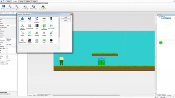 Construct Classic Туториалы/Платформер/#1/Враг и Персонаж