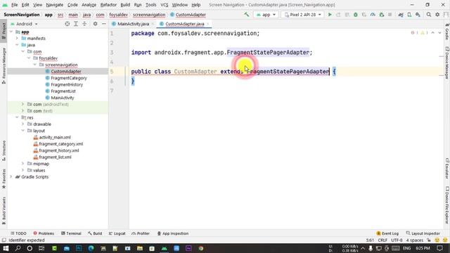 Android Screen Navigation 7.72 TabLayout, ViewPager , Fragments | Android Studio смотреть онлайн