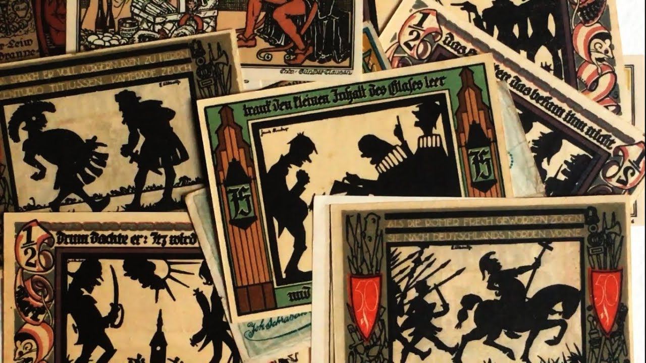 Обзор посылки №14-18 НОТГЕЛЬДЫ!!! Parcel Overview NOTGELDS!!!