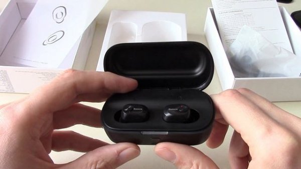 Беспроводные наушники Baseus Encok W01 2000mAh - средний уровень