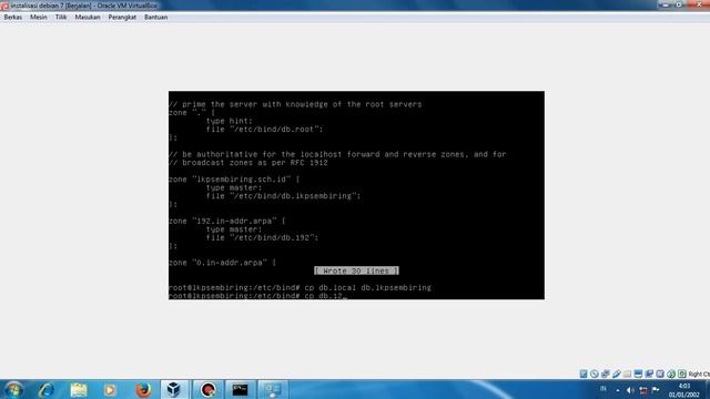 Konfigurasi Routing, Dns server, dan Web server di Debian 7 смотреть онлайн