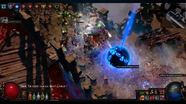 Path Of Exile - How To Farm Tabula Card Only 1 Hour !