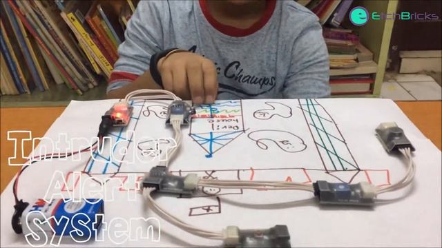 Intruder Alert system - EtchBricks смотреть онлайн