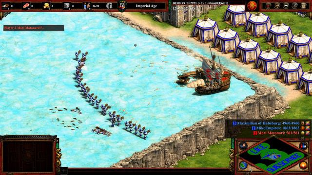ELITE CHU KO NU vs EVERY BATTLE SHIP (Total Resources) | AoE II: DE смотреть онлайн