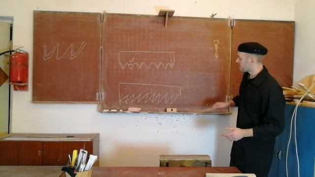 Урок технологии в 5 классе. Пиление заготовок из древесины смотреть онлайн