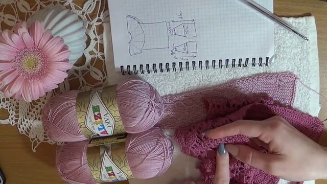 Вязальный Влог 8 (планы на вязание, покоряю Диву) смотреть онлайн