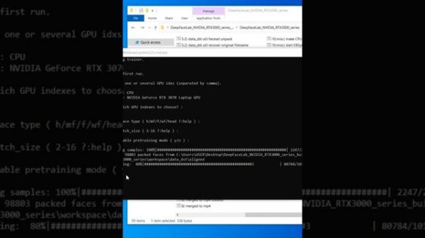 deep fake lab and live tutorial. @zengwei976 @dfm_media ...
