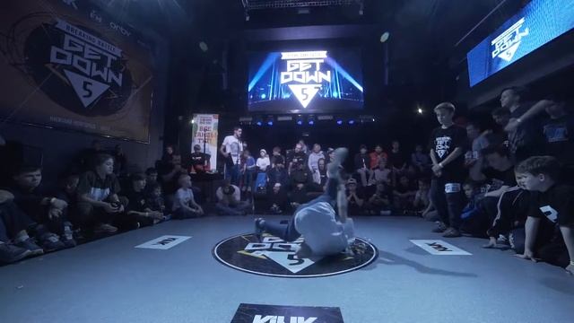 Мейл vs Кисть | 1/8 Kids Battle | Get Down 5 смотреть онлайн