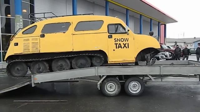Bombardier Snow taxi смотреть онлайн