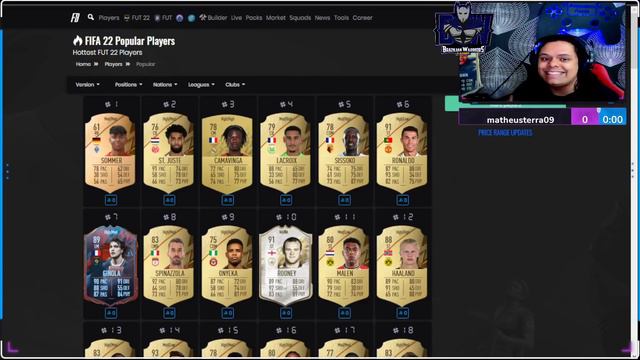 FIFA 22 I WEB APP & 10H EA PLAY VAI LIBERAR HOJE! SAIBA QUANDO COMEÇAR NO FIFA 22 ULTIMATE TEAM! смотреть онлайн