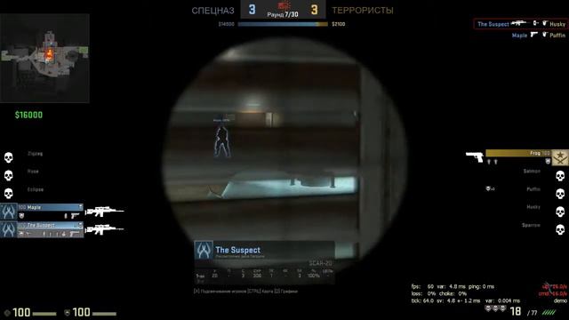 Патруль Cs:go #2 Беспалевный читер. смотреть онлайн