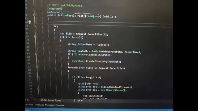 How to save image in byte array sql database using .net core api 3.1 смотреть онлайн