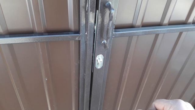 Откатные ворота со встроенной калиткой смотреть онлайн