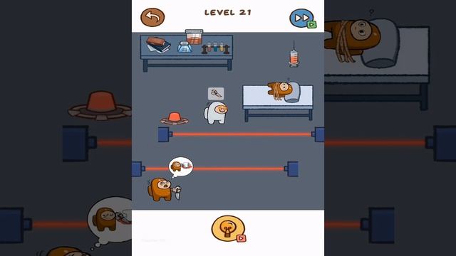 Thief Puzzle 2: Impostor Puzzle (WEEGOON) - Levels 1-35 Solution - Android Gameplay Walkthrough HD смотреть онлайн