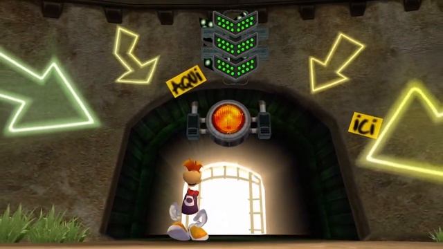Rayman Raving Rabbids (Xbox 360) Intro and Gameplay смотреть онлайн