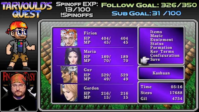 Final Fantasy II (PSP) - (Pt 2 Stream Archive) Series Play Through - Part 5 - Tarvould's Quest смотреть онлайн