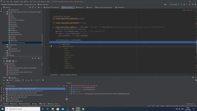 IG Trading Python API - Getting Realtime Data смотреть онлайн