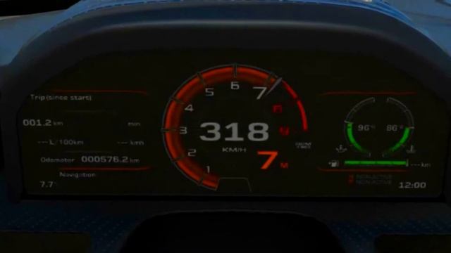 McLaren Senna TOP SPEED 0-350KMH смотреть онлайн