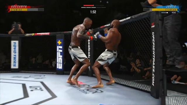 Israel Adesanya vs Jon Jones Full Fight смотреть онлайн