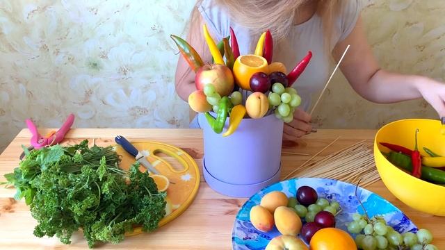 DIY Fruit and Vegetable Bouquet смотреть онлайн