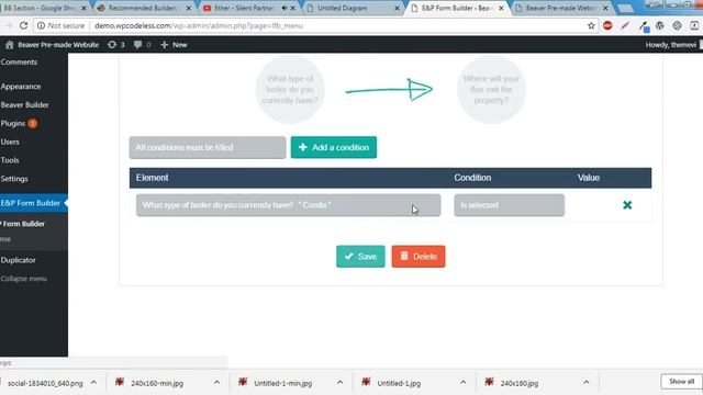 How to create Boiler Quote with E&P Form Builder (WP Cost Estimation & Payments Forms Builder) смотреть онлайн