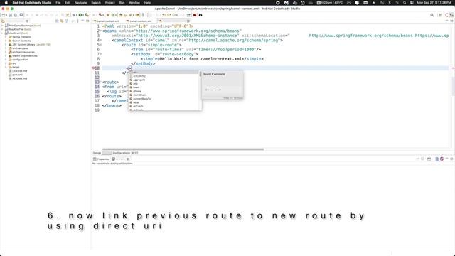 How to use direct component in apache camel - xml dsl смотреть онлайн